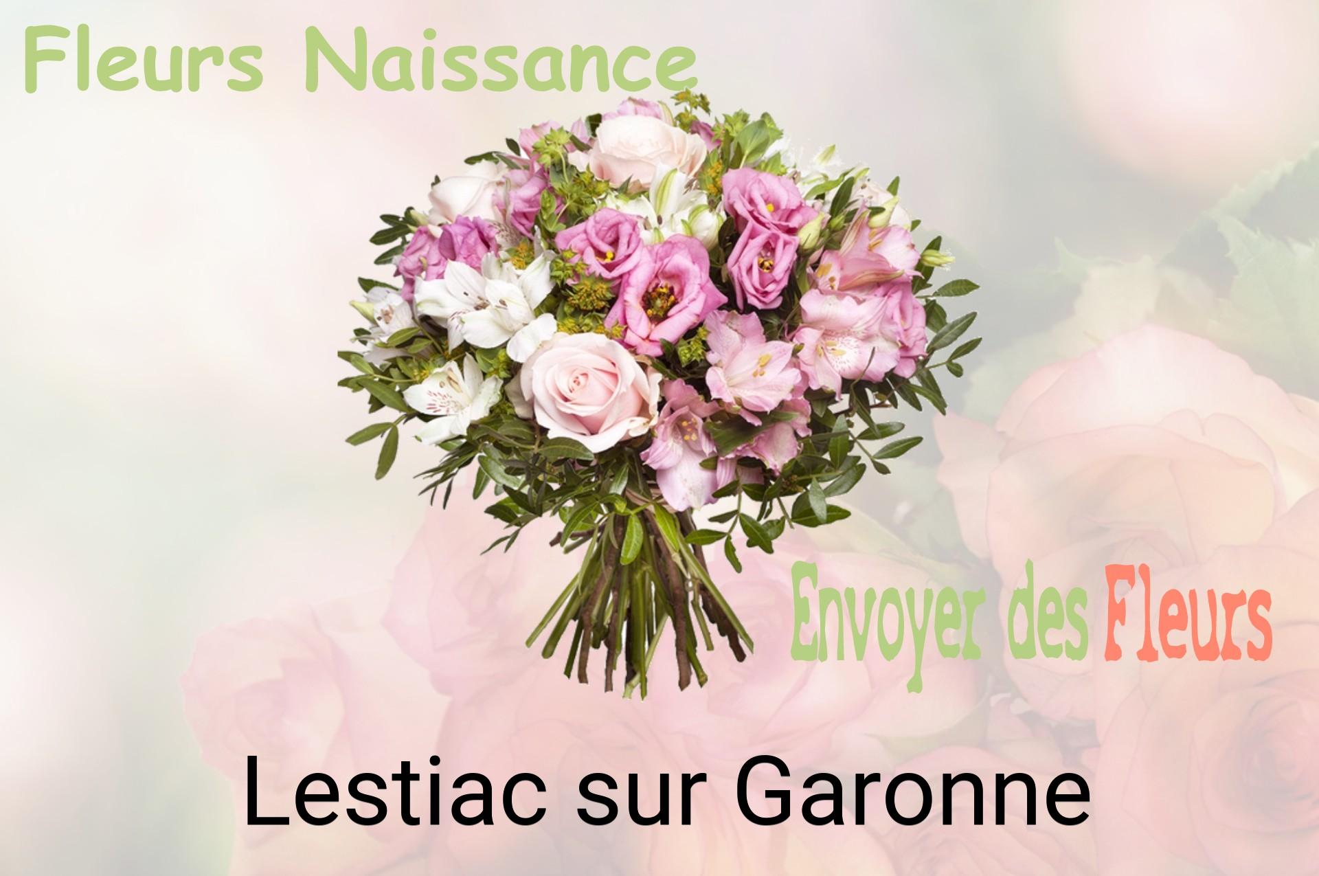 Bouquet de fleurs de naissance livré à Lestiac-sur-Garonne