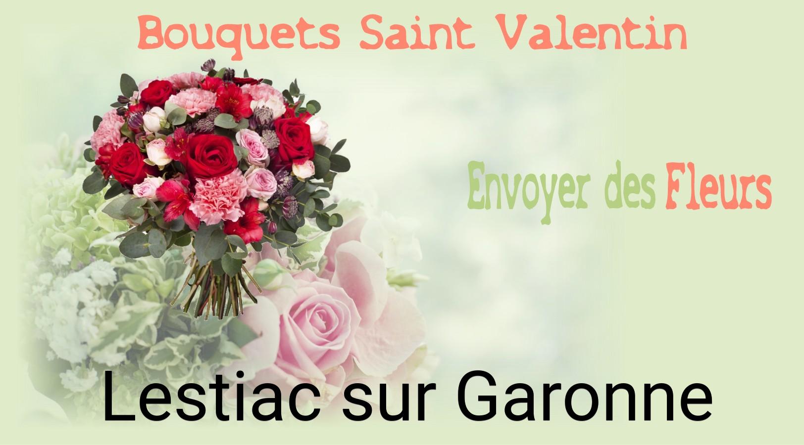 Roses de Saint-Valentin livrées à Lestiac-sur-Garonne